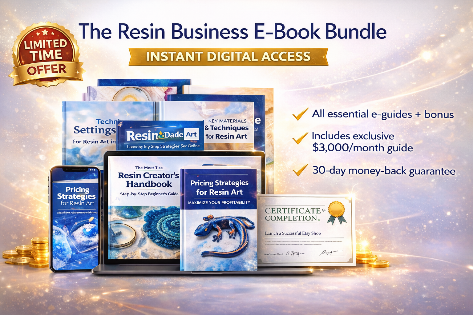Resin Profits: How to Create Resin Products and Turn Your Craft into a Profitable Business